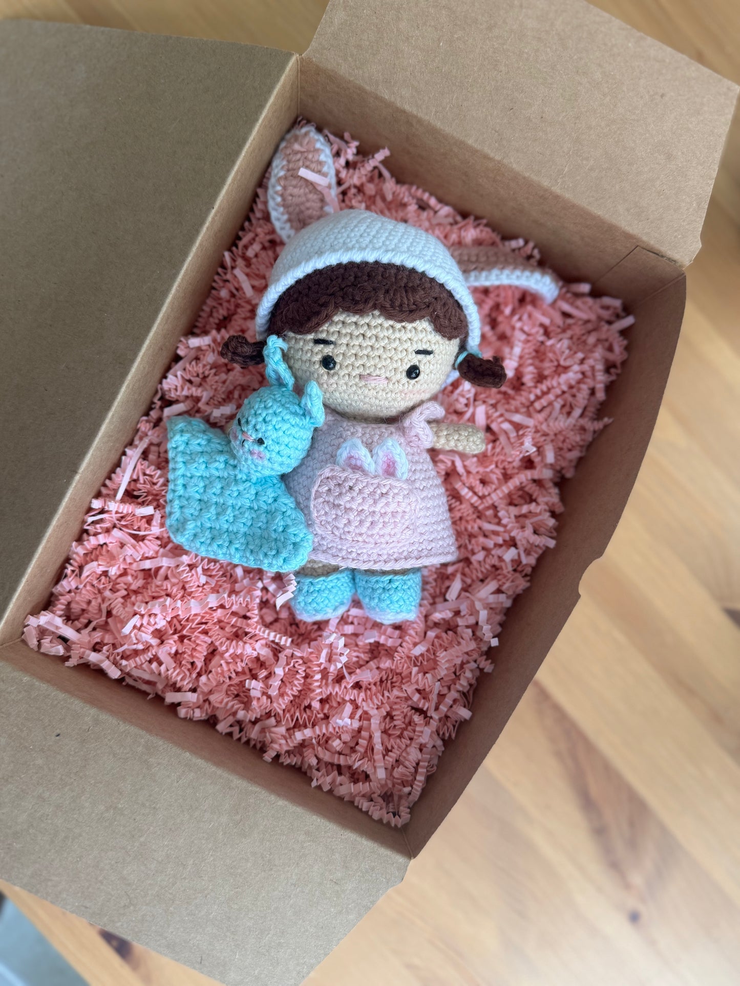 Small crochet doll Julia