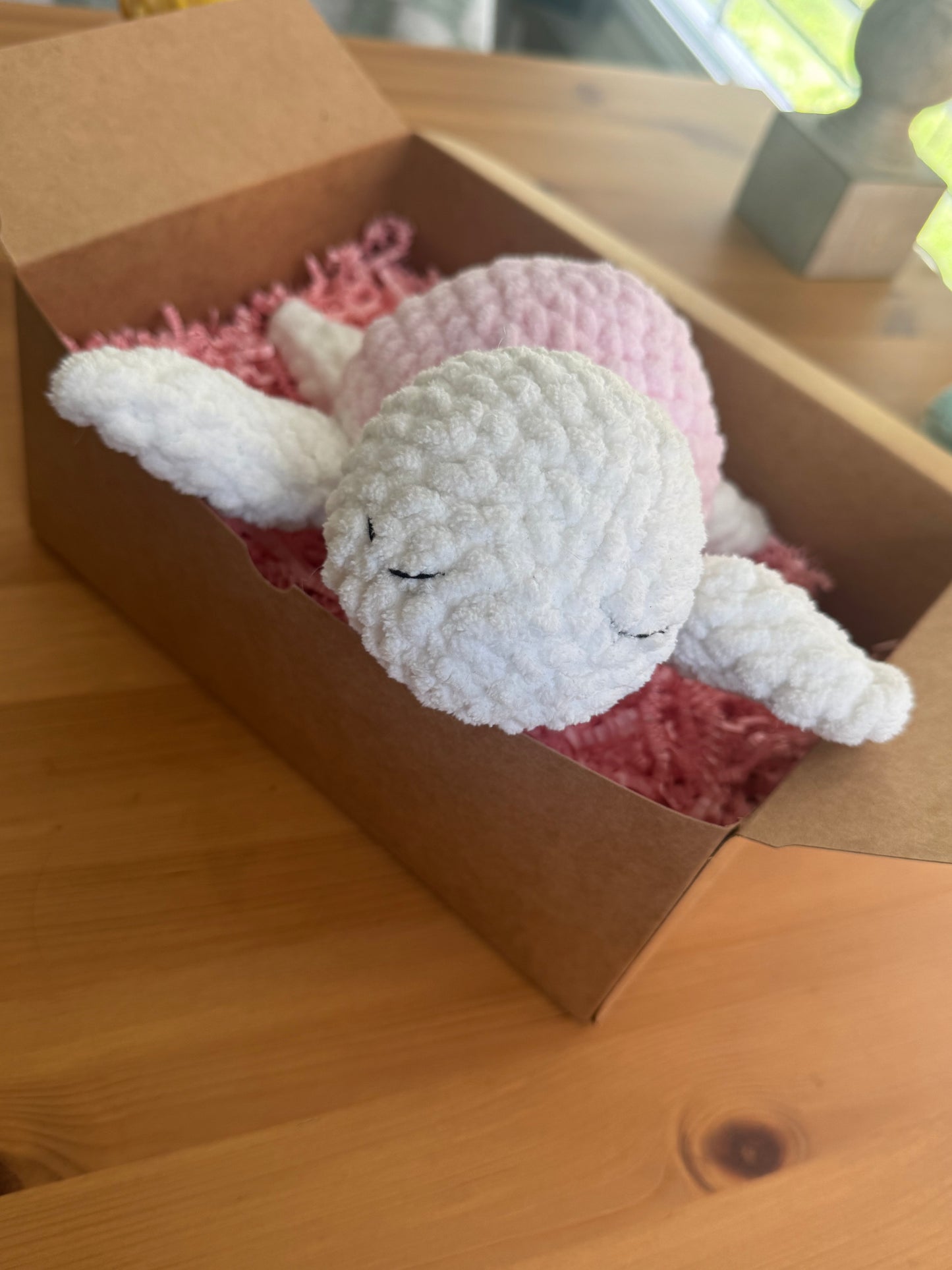 Plush sea turtle
