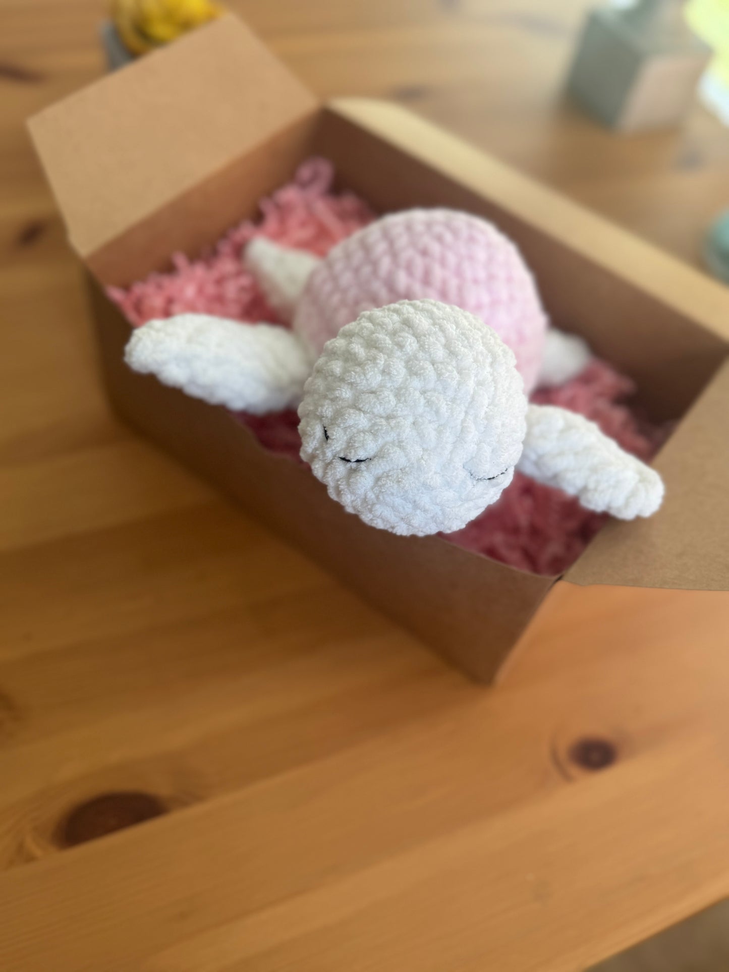 Plush sea turtle