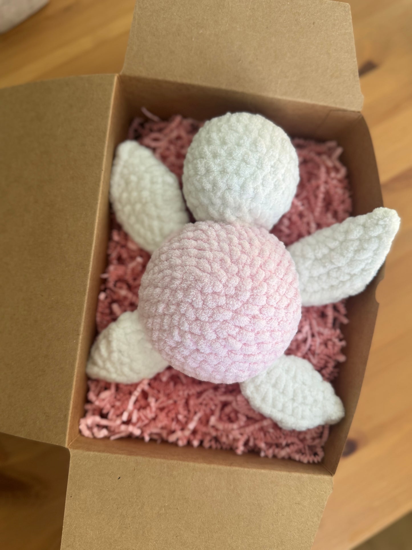 Plush sea turtle