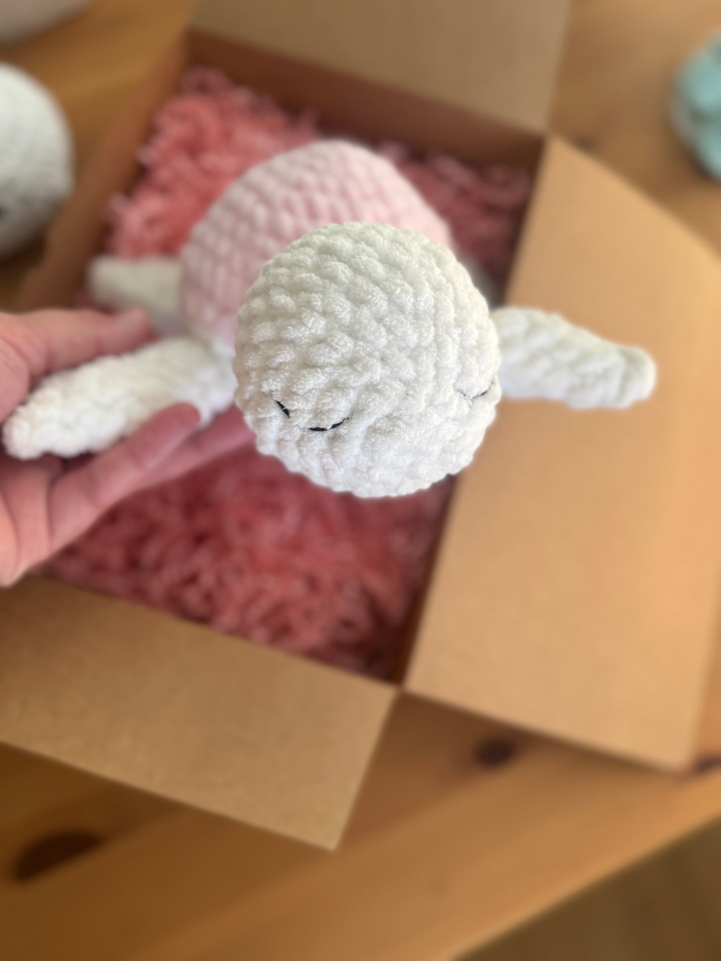 Plush sea turtle