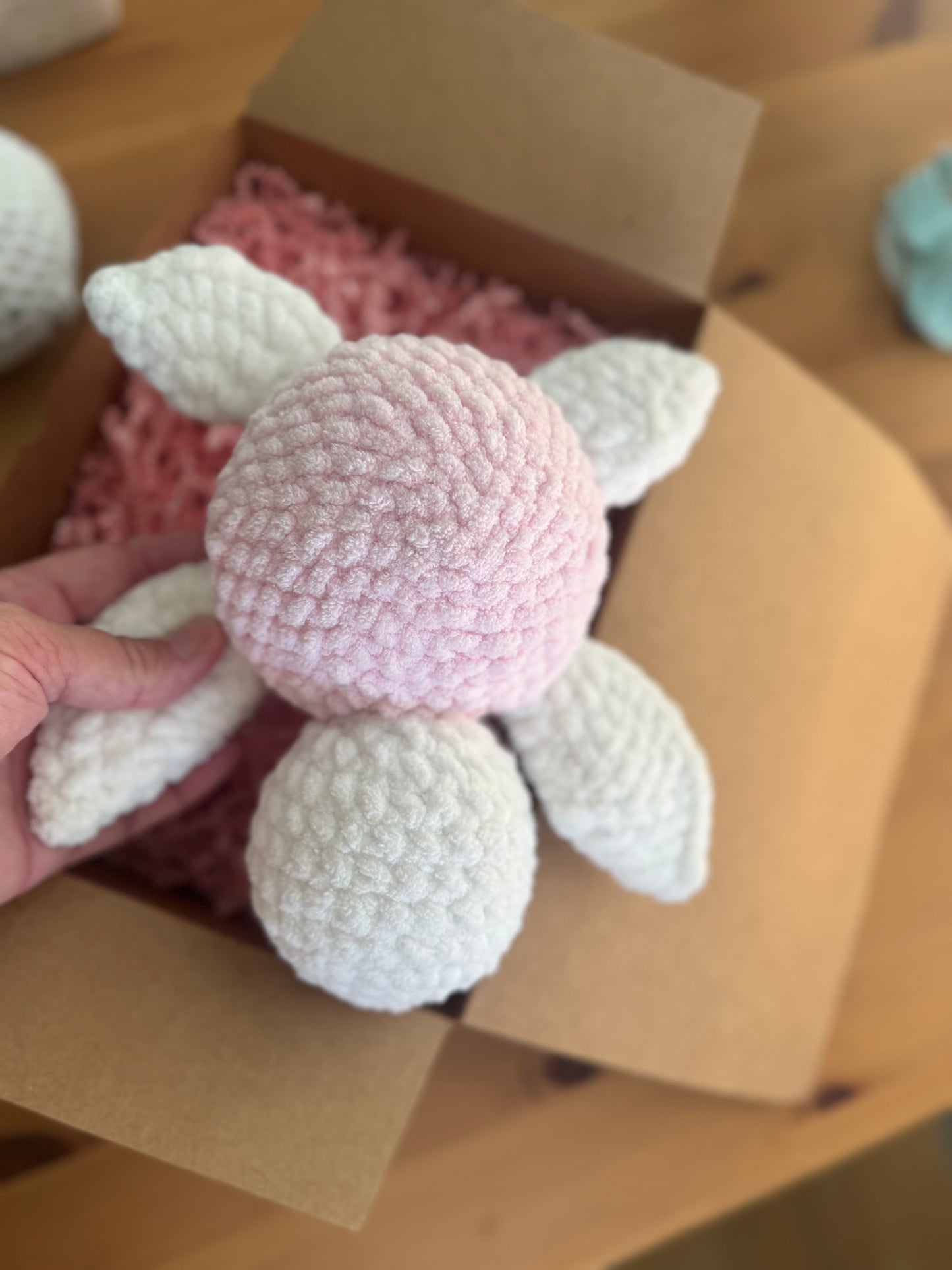 Plush sea turtle
