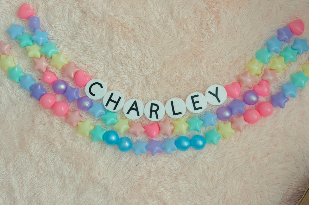 Giant personalized friendship bracelet