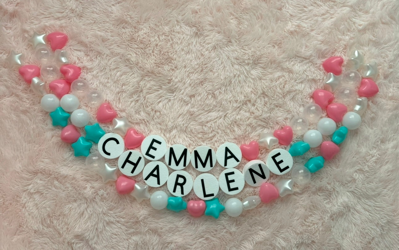 Giant personalized friendship bracelet