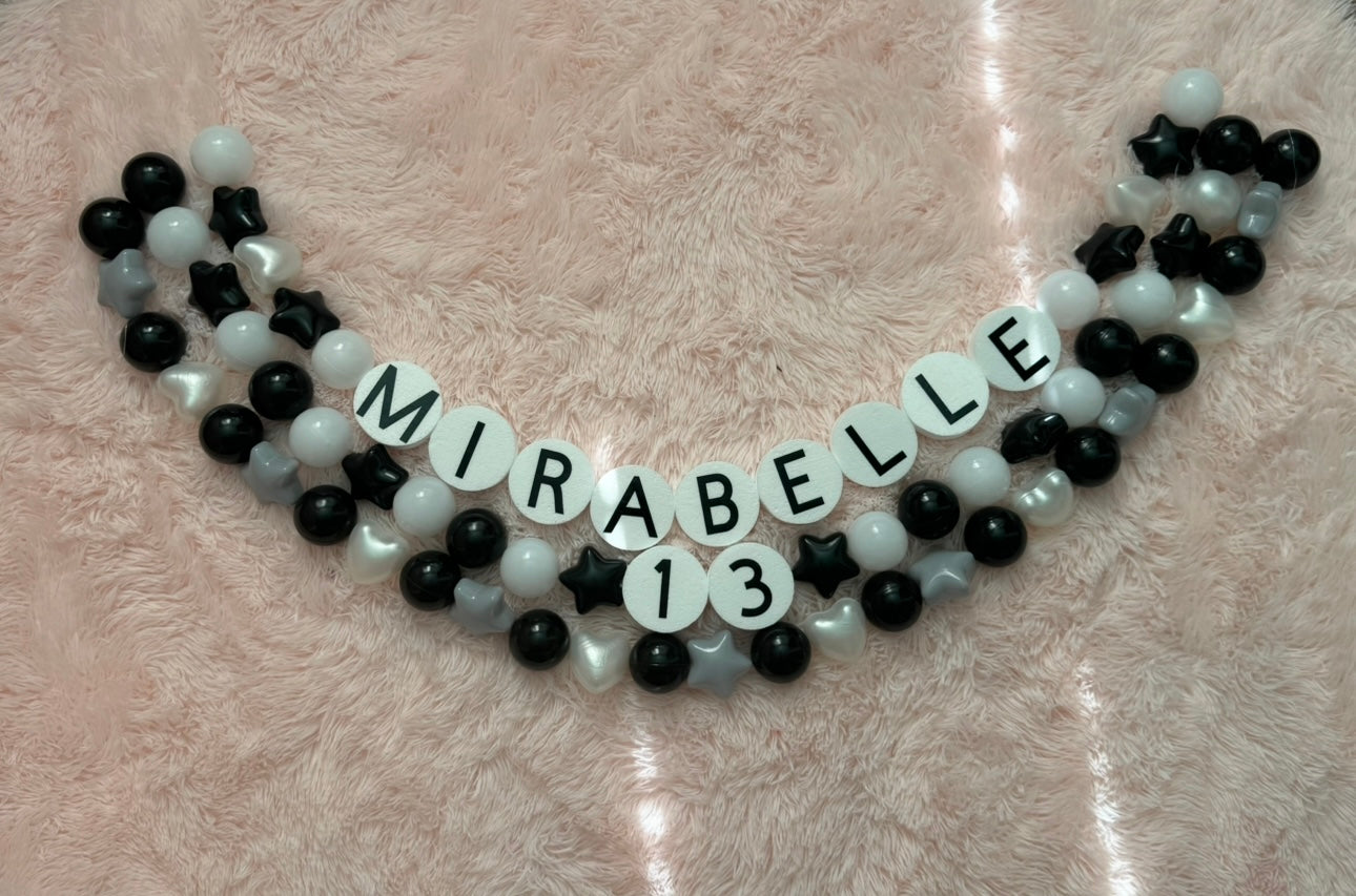 Giant personalized friendship bracelet