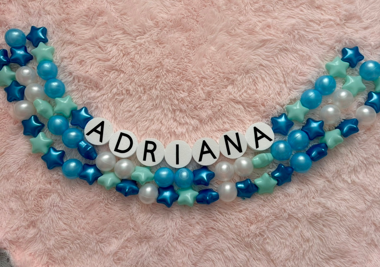 Giant personalized friendship bracelet